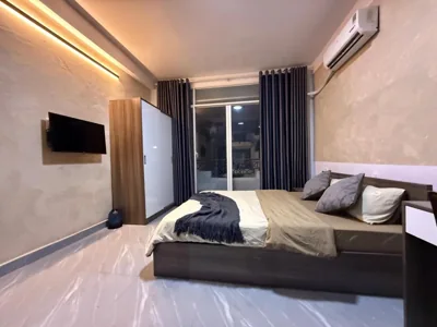 Deluxe One-Bedroom Apartment with City View — Coco Saigon Suits - D1